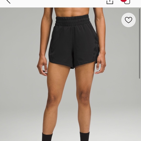 LULULEMON HIGH RISE TRACK THAT SHORT 5in inseam - Picture 1 of 5